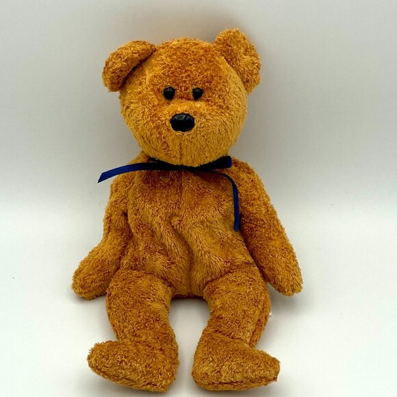 1999 Vintage Ty Beanie Baby Fuzz the Bear - Picture 2 of 5